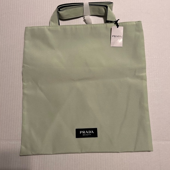 Prada Beauty Light Green Tote Bag - Picture 1 of 6
